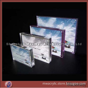 Lastest Stylish Desktop Plexiglass Photo Stand